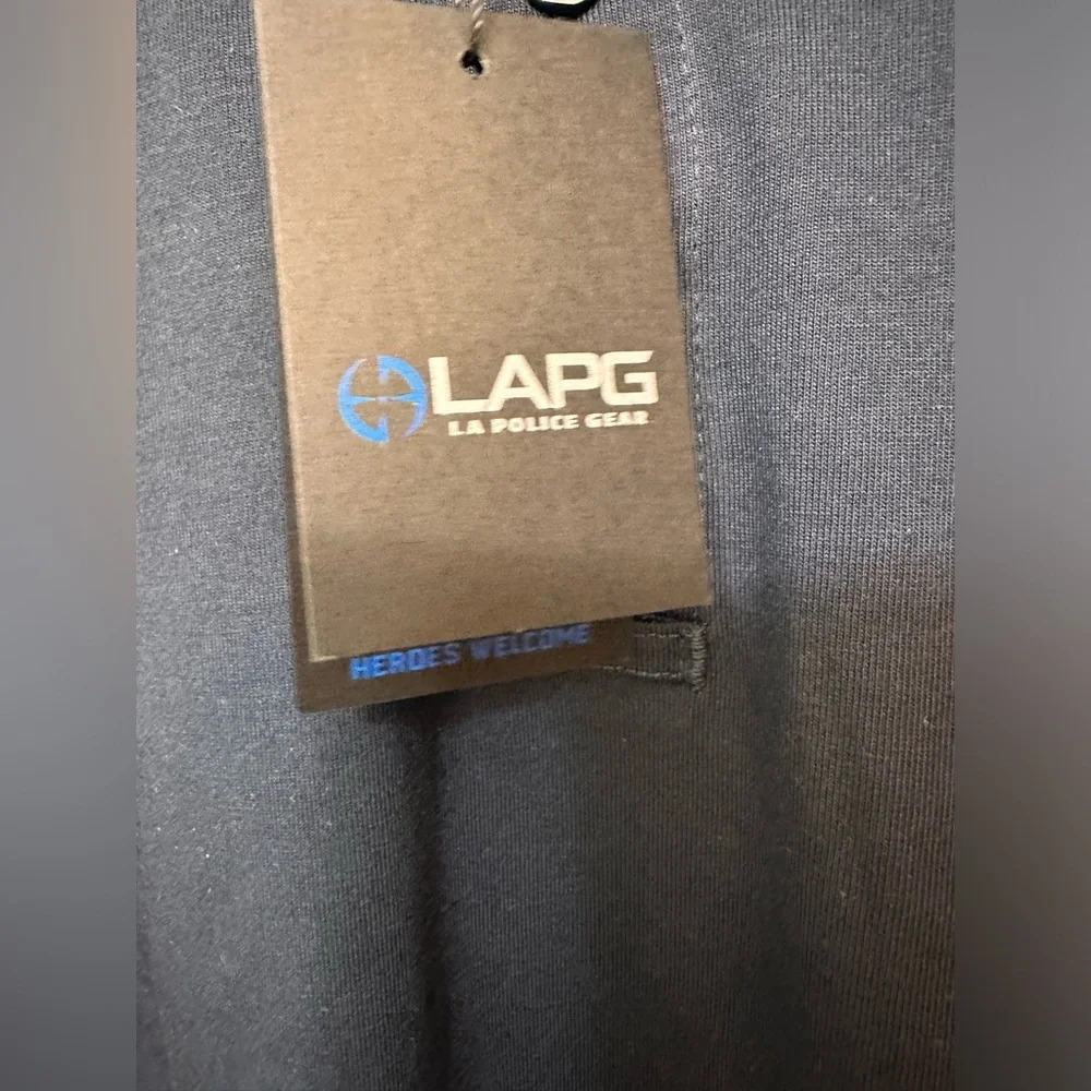 LAPG Operator Tactical Polo Shirt Short Sleeve Collared Navy NWT - Picture 4 of 6